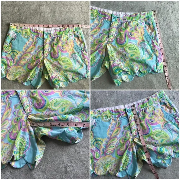 Lilly Pulitzer Buttercup Shorts Double Trouble 0