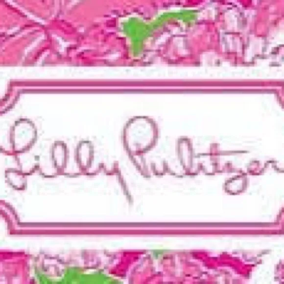 Lilly Pulitzer Sleeveless Dress Flamingo Pink Green Size XL 14-16