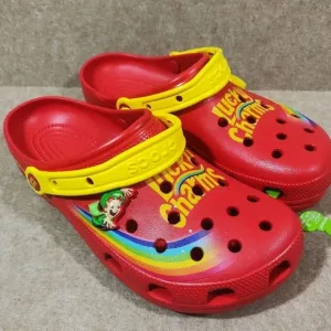 Limited Edition Unisex Crocs Red Lucky Charms Crocs Clogs #M