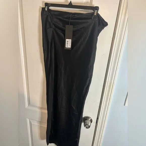 LIONESS MARIAH MAXI SKIRT ONYX NWT SIZE SMALL