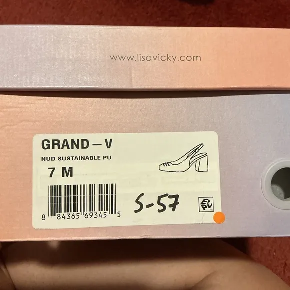 LisaVicky Grand-v Slingback Block Heels