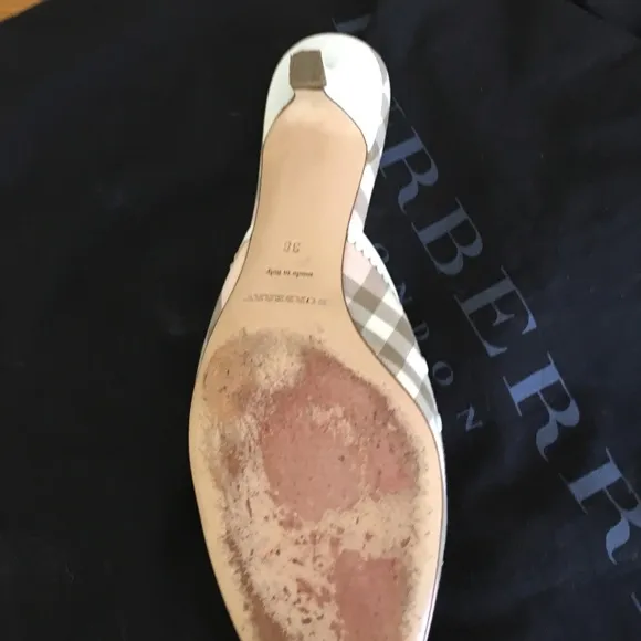LK NW/MATCHES Purse) Burberry Pink Novacheck MULES