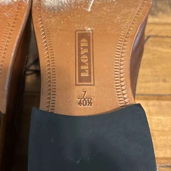 Lloyd  by Octavio made in Germany Brown Leather Wingtip Oxford Shoes