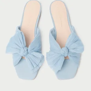 Loeffler Randall Blue Bow Mules