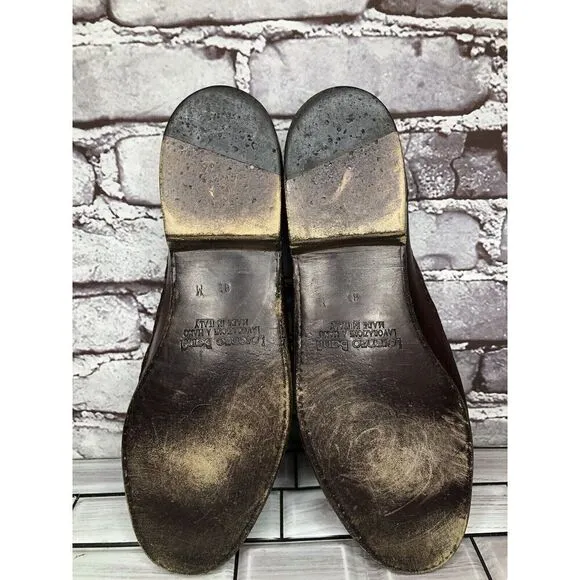 Lorenzo Banfi Brown Leather VTG Loafers Dress Shoes Men’s Sz 8.5M US/41.5-42EU