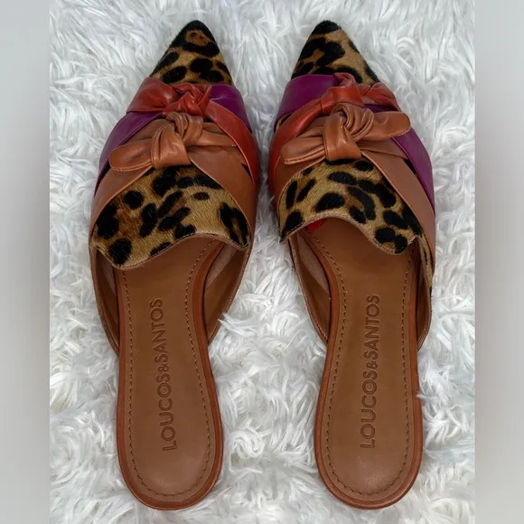 Loucos &amp; Santos | Leopard Print Mule