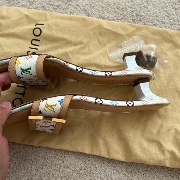 Louis Vuitton Multicolor Kitten Heels size 37