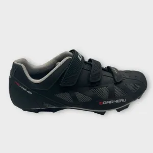 Louis Garneau Black Cycling Shoes Multi Air Flex Road Trail Bike 10.75 Good Cond