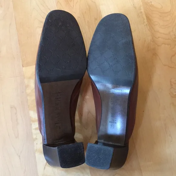 LRL Lauren Ralph Lauren | Leather Loafer Mules