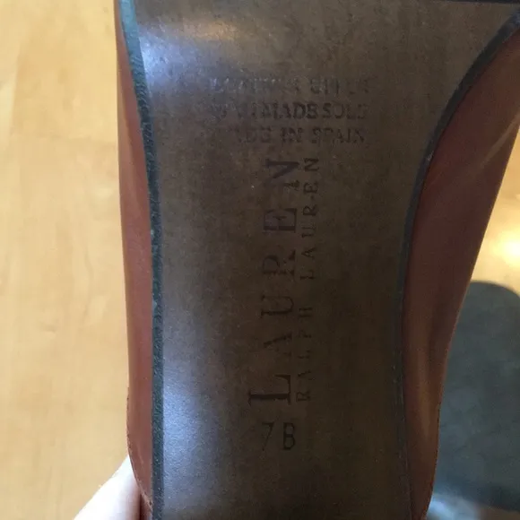LRL Lauren Ralph Lauren | Leather Loafer Mules