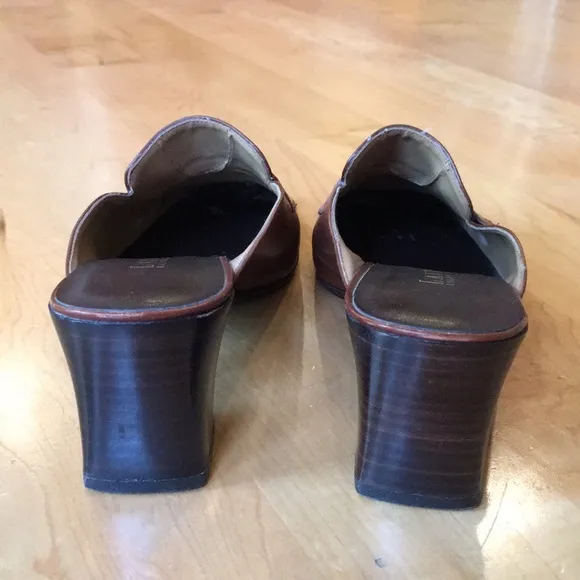 LRL Lauren Ralph Lauren | Leather Loafer Mules