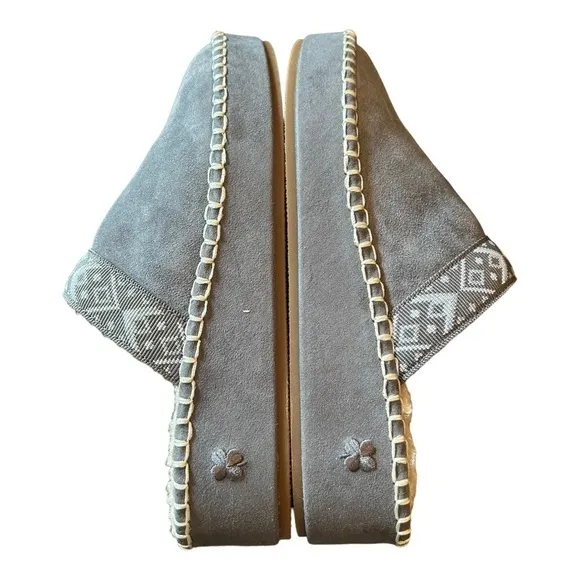 Lucky Brand Lezliey clogs in castle rock gray