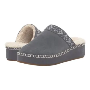 Lucky Brand Lezliey clogs in castle rock gray