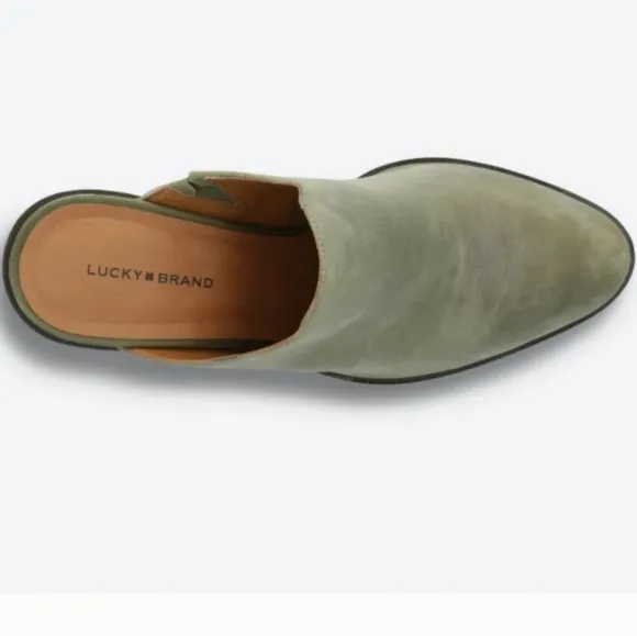 Lucky Brand Lullin Leather Mules