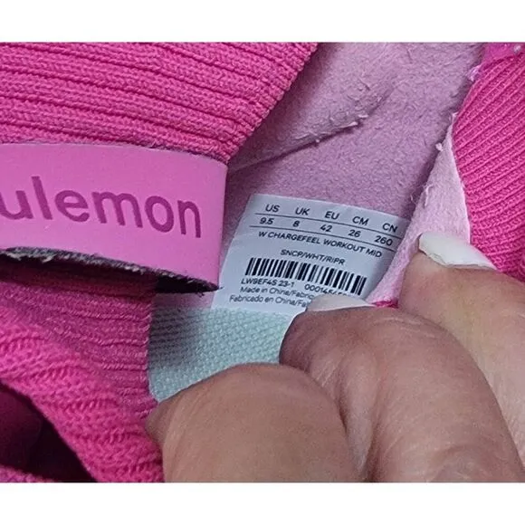 Lululemon Chargefeel Low Workout Shoes 9.5