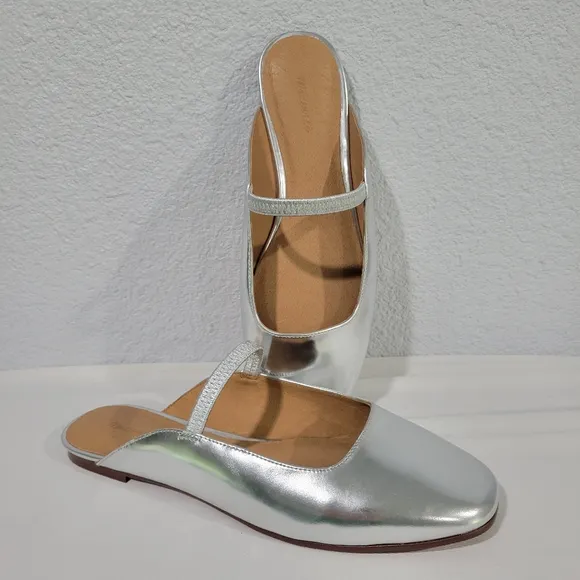 Madewell The Greta Ballet Flat Mule, 8.5, New