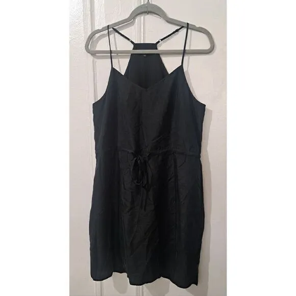Madewell Womens Size 12 Shift Dress 100% Silk Slip Dress
