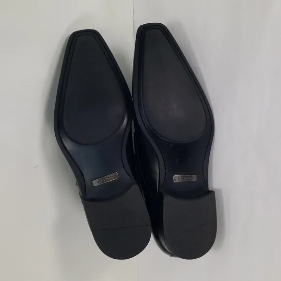 MAGNANNI 12723 BLACK  LEATHER MONK STRAP OXFORD DRESS SHOES MEN'S US 10 M EUR 43