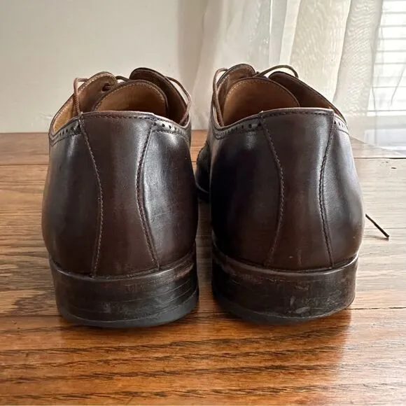 Magnanni Blanco Aldomar Dress Shoes 9249 Brown Brogue Cap Toe Oxfords Men’s 11.5