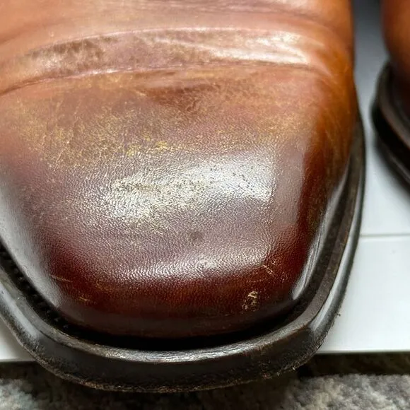 Magnanni‎ Brown Leather Cap Toe Oxford Dress Shoes Formal Business 11.5M
