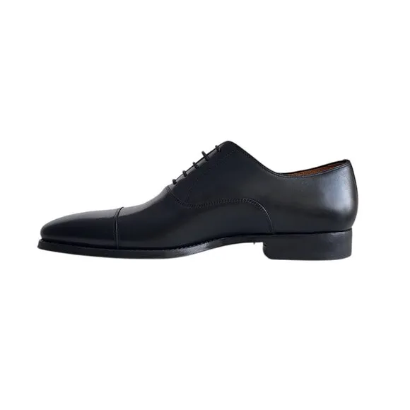 Magnanni Cap Toe Oxfords in Black Men's Size 10