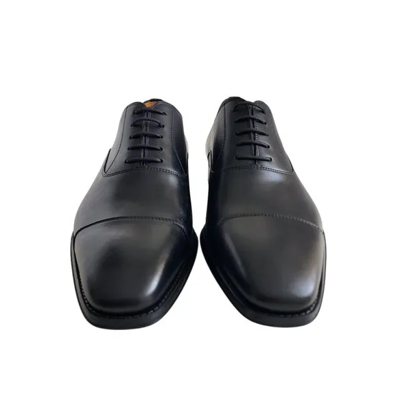 Magnanni Cap Toe Oxfords in Black Men's Size 10