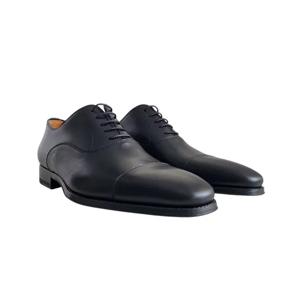 Magnanni Cap Toe Oxfords in Black Men's Size 10