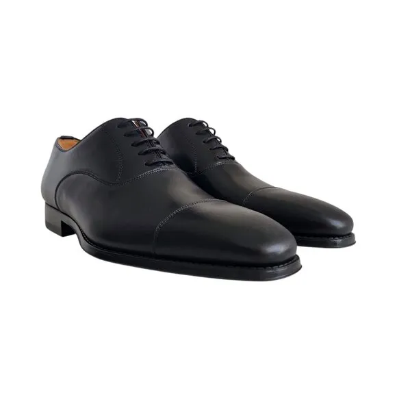 Magnanni Cap Toe Oxfords in Black Men's Size 8