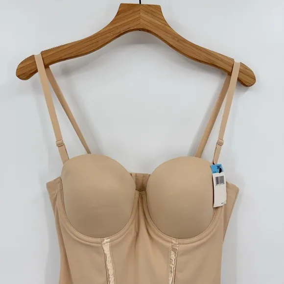 Maidenform Ultra-Firm Control Convertible Shapewear Slip Underwire Support 38C