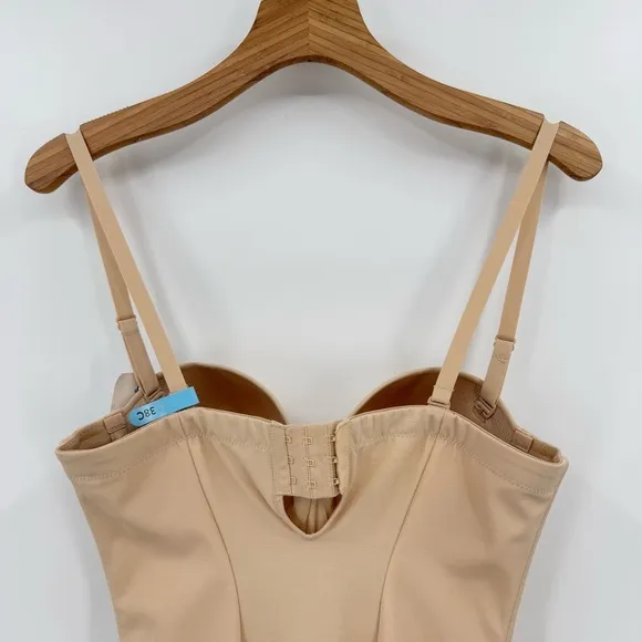 Maidenform Ultra-Firm Control Convertible Shapewear Slip Underwire Support 38C