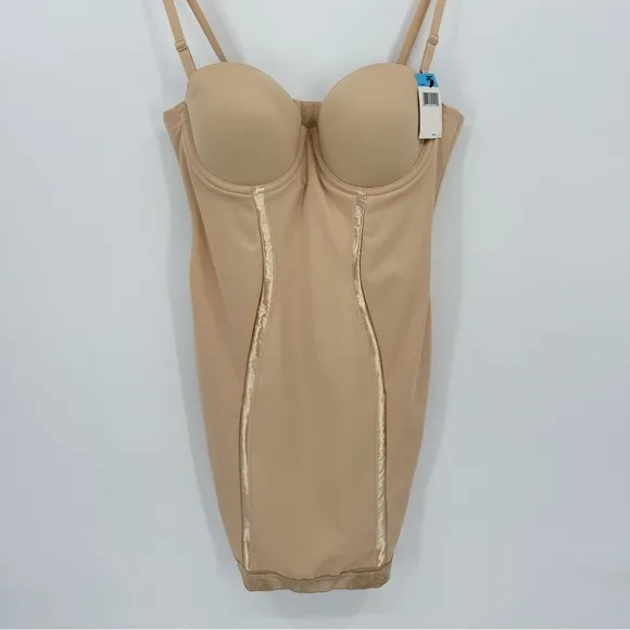 Maidenform Ultra-Firm Control Convertible Shapewear Slip Underwire Support 38C