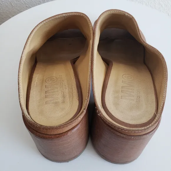 Maison Margiela MM6 Luxe Women Heeled Mules Open Toe Slipons#