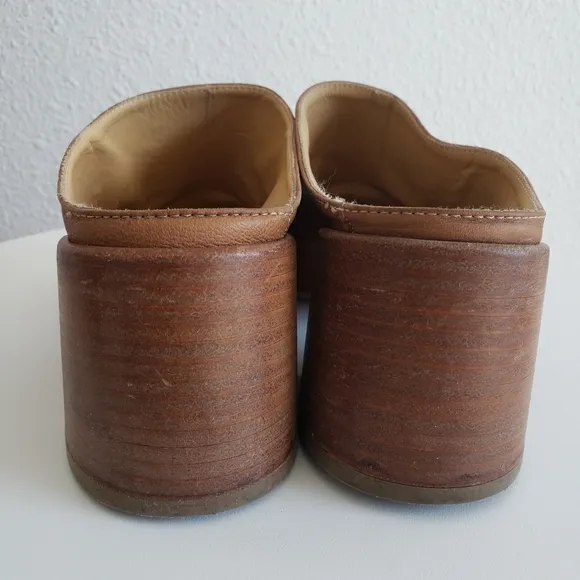 Maison Margiela MM6 Luxe Women Heeled Mules Open Toe Slipons#