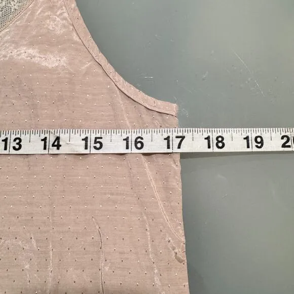 Maje Paris Layering Slip Dress Womens Sz 1 Lace Tunic Slip Beige Minimalist Boho