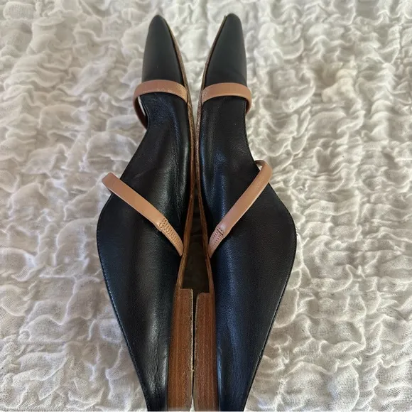 Malone Souliers Maureen Leather Flat Mules 36.5/6.5
