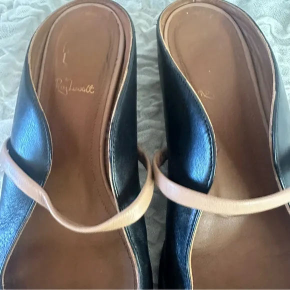 Malone Souliers Maureen Leather Flat Mules 36.5/6.5