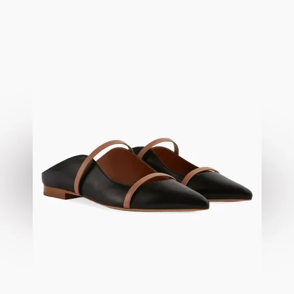 Malone Souliers Maureen Leather Flat Mules 36.5/6.5