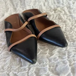 Malone Souliers Maureen Leather Flat Mules 36.5/6.5