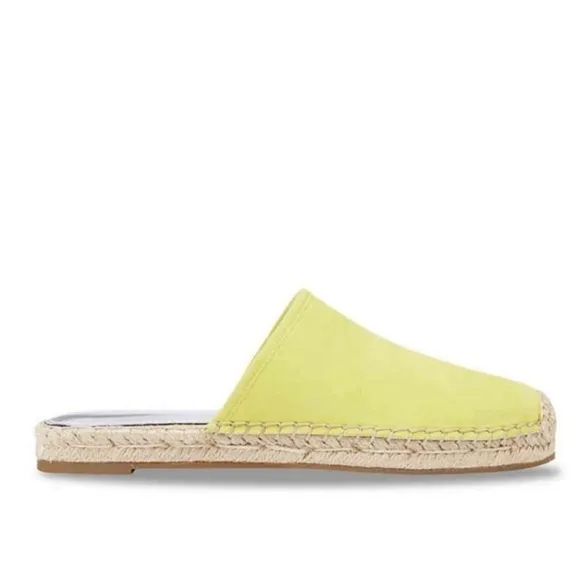 MARC FISHER Gift2 Suede Flat Espadrille Mules