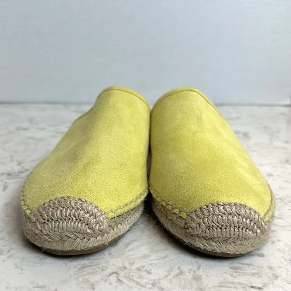 MARC FISHER Gift2 Suede Flat Espadrille Mules