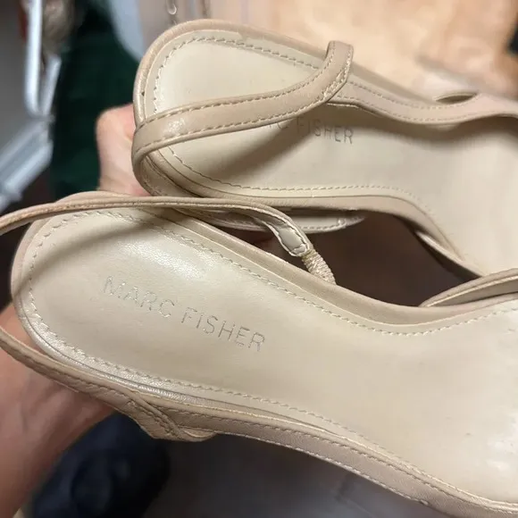 Marc Fisher LAYNIE BLOCK HEEL PUMP Heels Sz 7