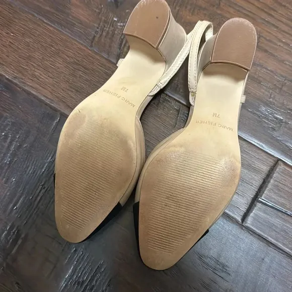 Marc Fisher LAYNIE BLOCK HEEL PUMP Heels Sz 7