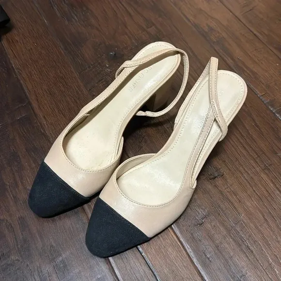Marc Fisher LAYNIE BLOCK HEEL PUMP Heels Sz 7