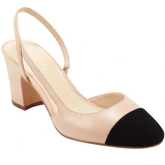 Marc Fisher LAYNIE BLOCK HEEL PUMP Heels Sz 7
