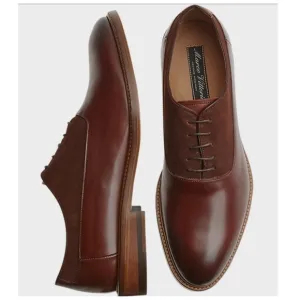 Marco Vittorio Siena Chestnut Plain Toe Oxfords