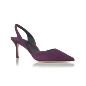 Marion Parke / Eleanor Slingback 70 Suede Pump / Size 41 / 10.5 - 11 / $585