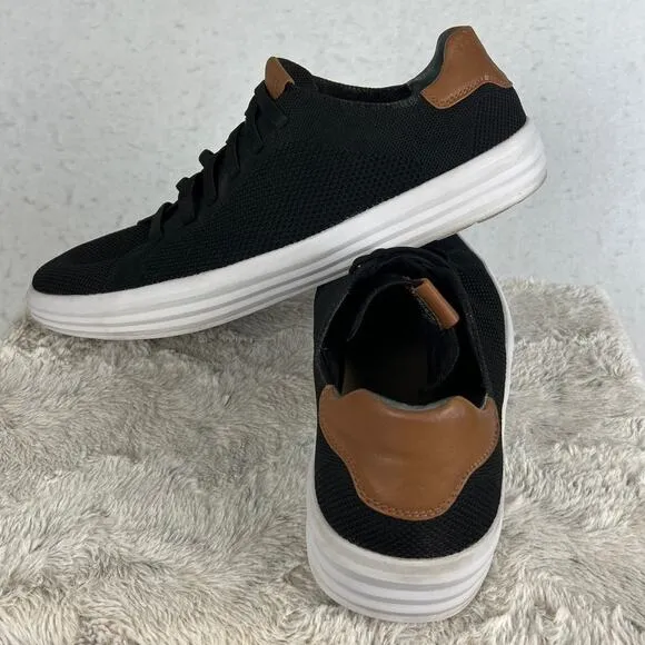 Mark Nason Men’s Shogun Mondo Slip On Sneakers Black Mesh Size 14