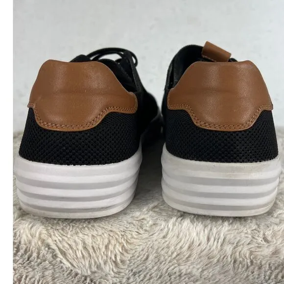 Mark Nason Men’s Shogun Mondo Slip On Sneakers Black Mesh Size 14