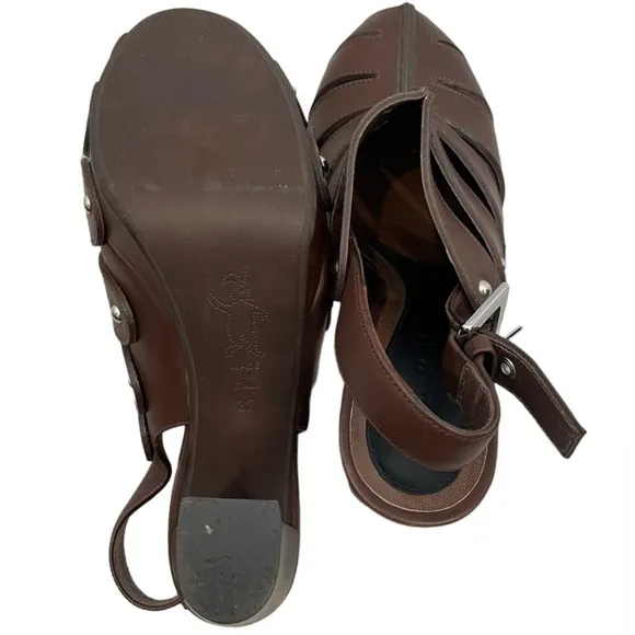 Marni Leather Clogs Heels