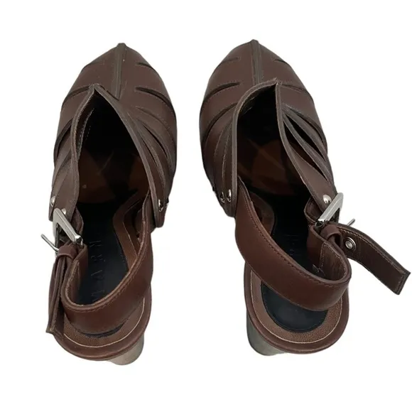Marni Leather Clogs Heels